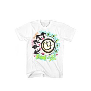 Blink 182 White Crayon T-Shirt